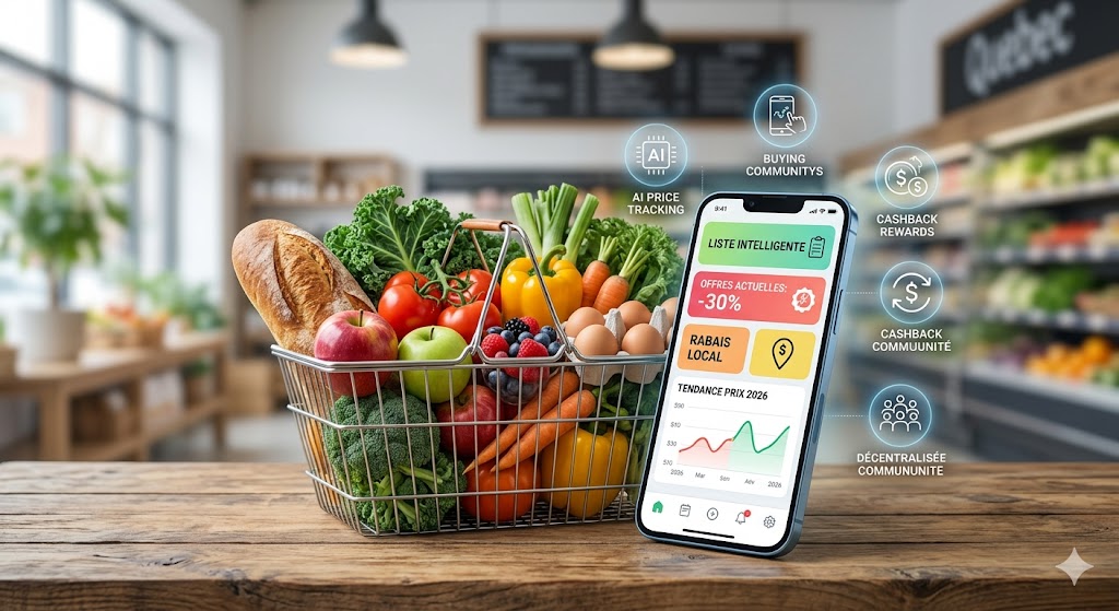Réduire facture épicerie 2026 : Stratégies et outils numériques contre l'inflation